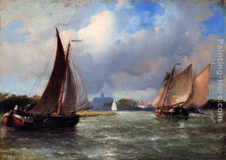 Antonie Waldorp Bomschuiten Heading For Shore